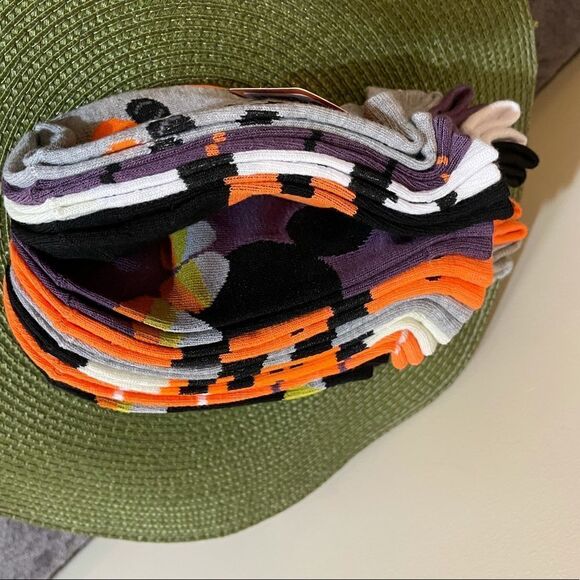 Disney Mickey Mouse Halloween women’s socks set of 10 NWT - Picture 7 of 8